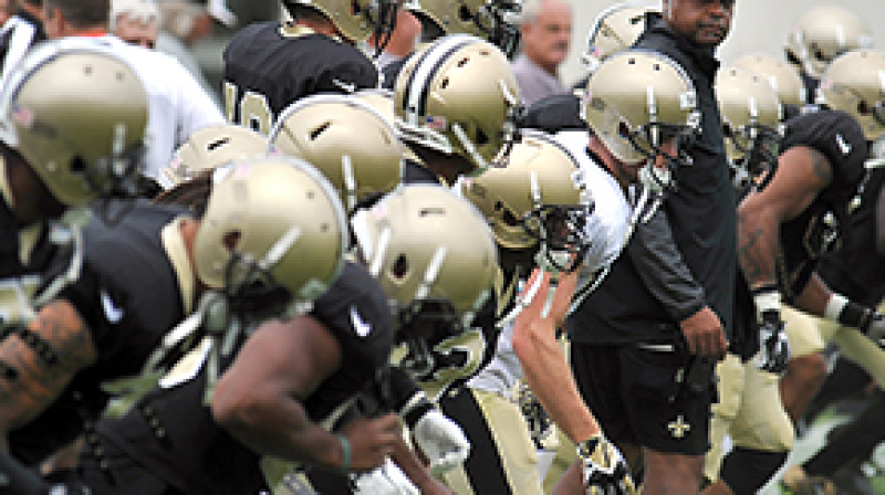Ņūorleānas "Saints" treniņš
Foto: AFP/Scanpix