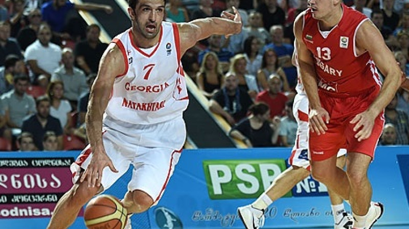 Gruzijas līderis Zaza Pačulija
Foto: www.fibaeurope.com