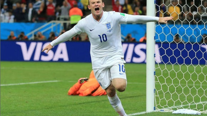 Anglijas izlases kapteinis Veins Rūnijs 
Foto: PA Wire/Scanpix