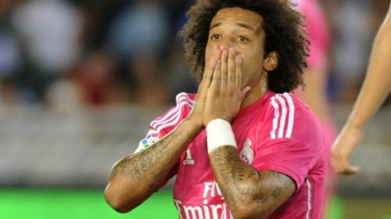 Marselu pie 2:0 Madrides "Real" labā neizmantoja lielisku iespēju...
Foto: AFP/Scanpix