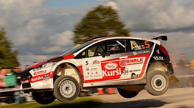 Mārtiņš Svilis rallijā "Kurzeme 2014"
Foto: Timo Anis