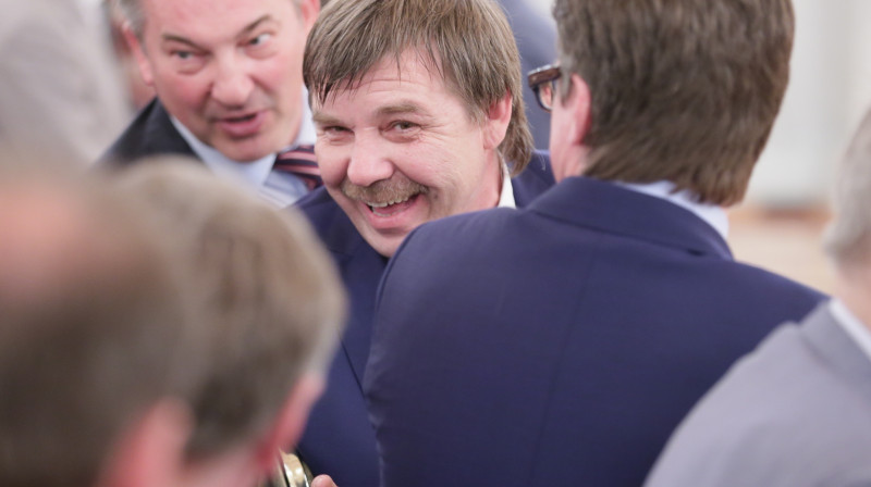 Vladislavs Tretjaks, Oļegs Znaroks, Harijs Vītoliņš
Foto: ITAR-TASS, scanpix