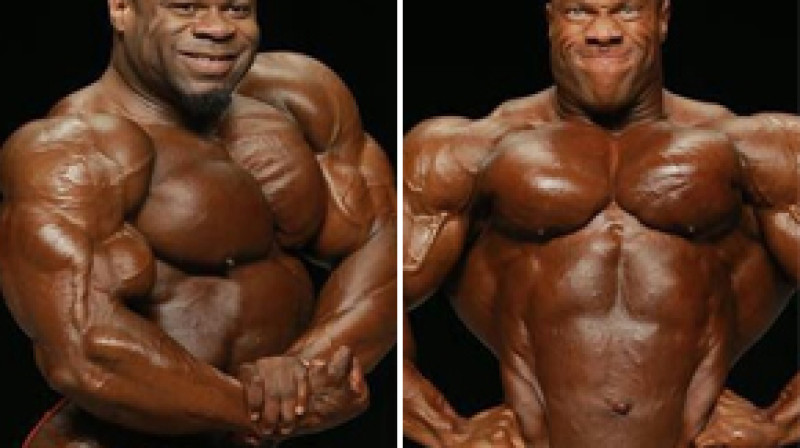 Kajs Grīns un Fils Hīts
Foto: bodybuilding.com