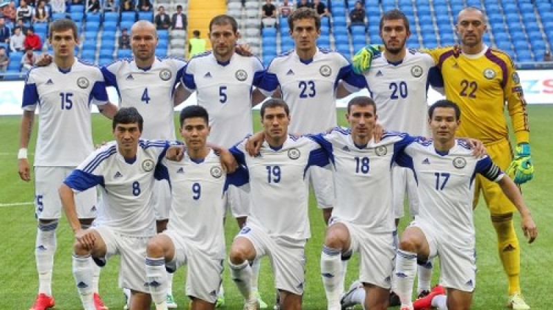 Samats Smakovs (nr. 8) atgriezies Kazahstānas izlases pamatsastāvā
Foto: kff.kz
