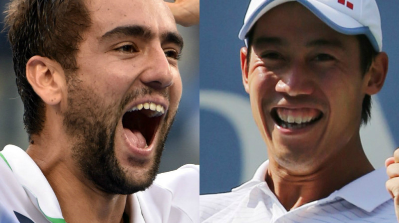 Marins Čiličs un Kei Nišikori
Foto: AFP/Scanpix