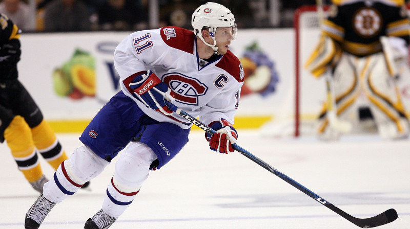 Saku Koivu savulaik kļuva par pirmo Monreālas "Canadiens" kapteini - eiropieti
Foto: AFP/Scanpix