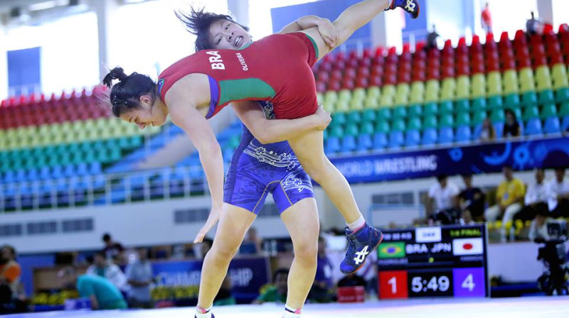 Sieviešu brīvā cīņa Taškentā 
Foto: unitedworldwrestling.org