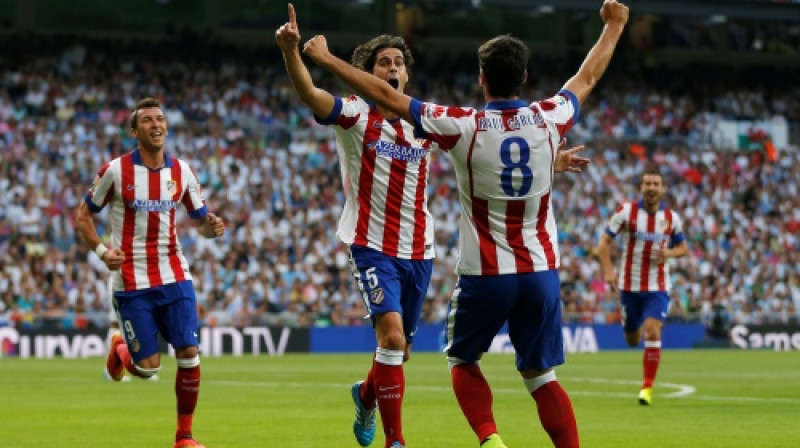 "Atletico" atkal uzvar "Santiao Bernabeu"
Foto: AP/Scanpix