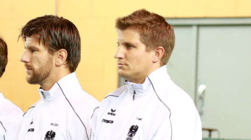 Jirgens Melcers un Klemenss Trimmels
Foto: Kaspars Volonts/LTS