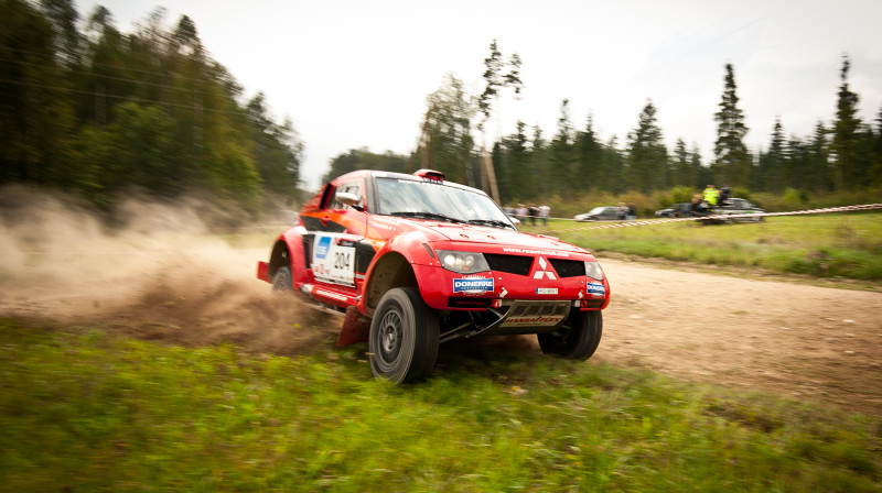 Starptautiskais rallijreids "Latvian Baja 2014": Tapio Suominens/Marku Hurskainens