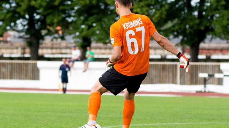 Bijušais "Daugavas" vārtsargs Jānis Krūmiņš 
Foto: Māris Greidāns