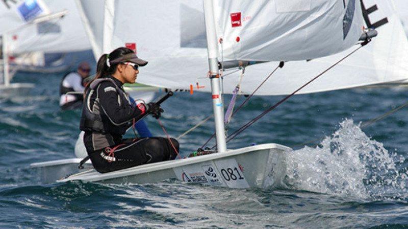 Taizemiešu burātāja pasaules čempionātā 2014 
Foto: sailing.org