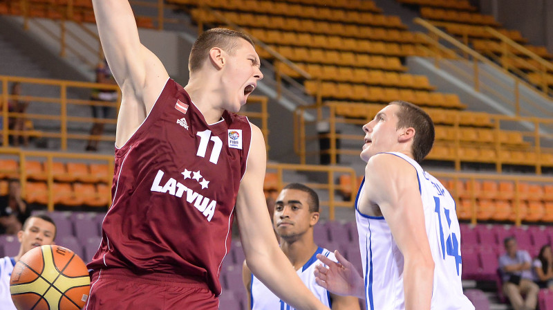 Iļja Gromovs: sestais labākais metienu bloķētājs Eiropas U20 čempionātā Krētā
Foto: www.fibaeurope.com