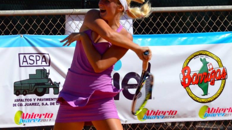 Diāna Marcinkeviča
Foto: Abierto de Tenis Juarez/Facebook