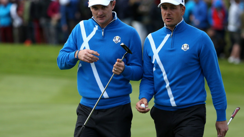 Džastins Rouzs un Henriks Stensons
Foto: AP/Scanpix