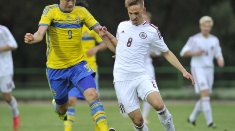 Niks Rubezis pret Zviedriju
Foto: Romāns Kokšarovs/f64