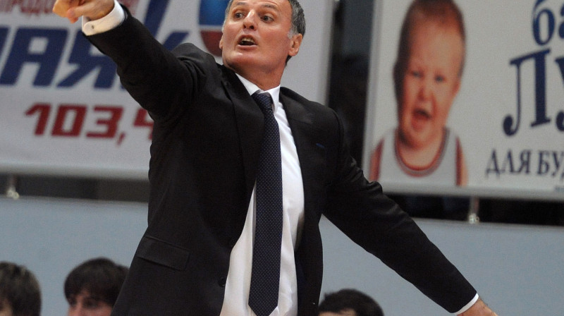 Duško Ivanovičs 12 gadus trenēja Vitorijas klubu "Baskonia" (2000-2012), padarot to par apmeklētāko Spānijā
Foto: ITAR-TASS/Scanpix
