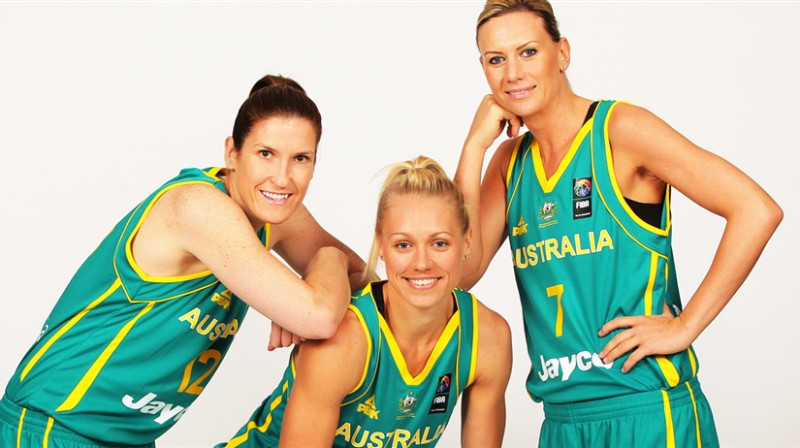 Belinda Snella, Erina Filipsa un Penija Teilore
Foto: www.fiba.com