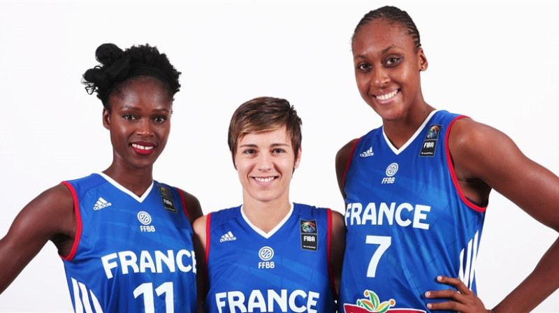 Francijas basketbolistes
Foto: FIBA