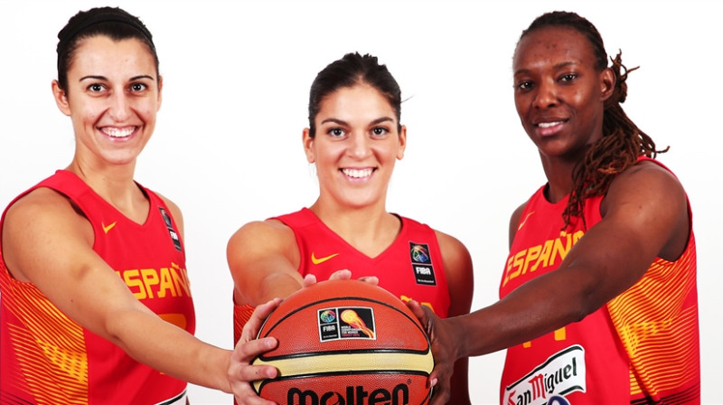 Alba Torrensa, Marta Čargaja un Sančo Litla
Foto: FIBA.com