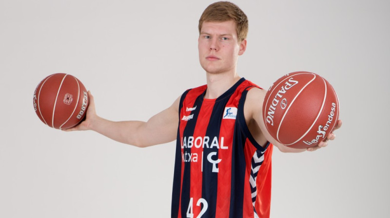 Dāvis Bertāns: pirmās kārtas labākais debitants ACB līgā
Foto: Baskonia