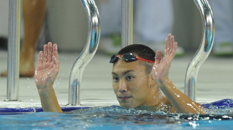 Naoja Tomita triumfēja Āzijas spēlēs 2010
Foto: AFP / Scanpix
