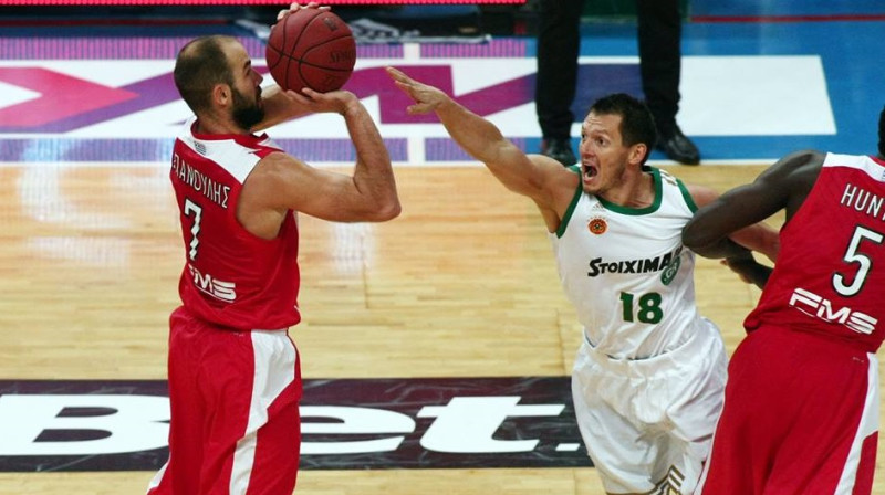 Jānis Blūms aizsardzībā
Foto: INTIME sports photo agency