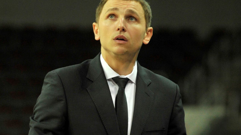 VEF galvenais treneris Nikolajs Mazurs
Foto: Romāns Kokšarovs, f64