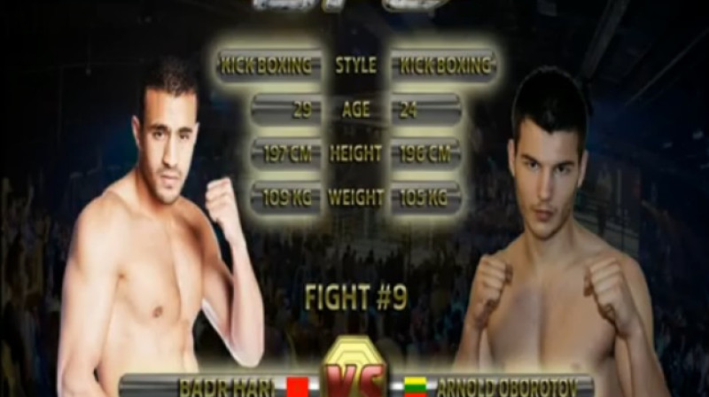 Badrs Hari (no kreisās) un Arnolds Aborotovs