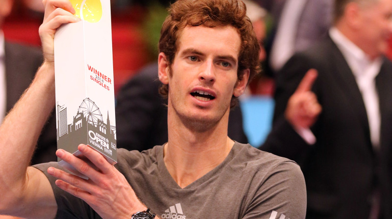 Endijs Marejs ar Vīnes turnīra trofeju
Foto: AP/Scanpix