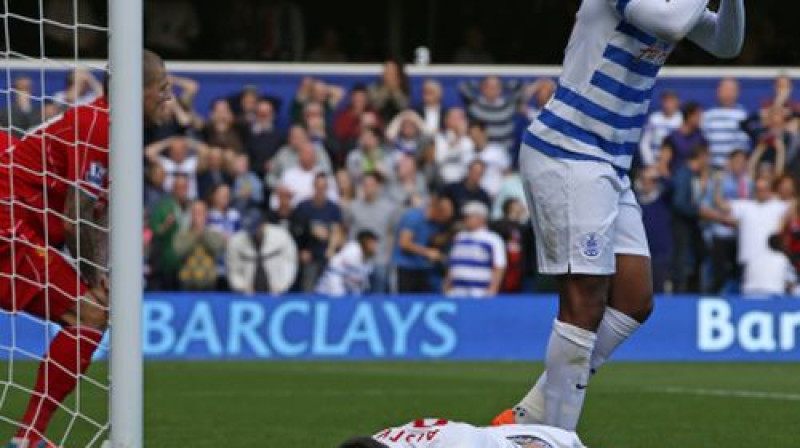QPR spēlētāji pēc kārtējās nerealizētās iespējas
Foto: AFP/Scanpix