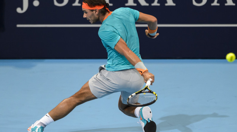 Rafaels Nadals Bāzelē spēlē pirmo reizi kopš 2004. gada
Foto: AFP/Scanpix