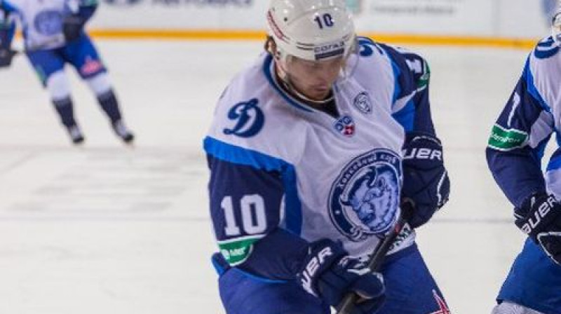 Mets Elisons šodien izcēlās ar rezultatīvu piespēli
Foto: Hcdinamo.by/
