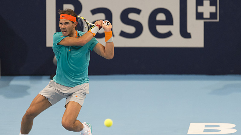 Rafaels Nadals šonedēl spēlē Bāzelē
Foto: AP/Scanpix