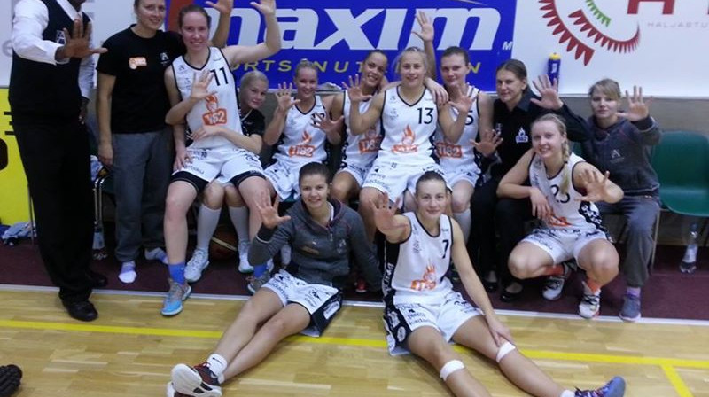 "1182 Tallinn" basketbolistes trīs sezonu laikā pratušas sarūpēt zaudējumus visām Latvijas komandām
Foto: 1182 Tallinn