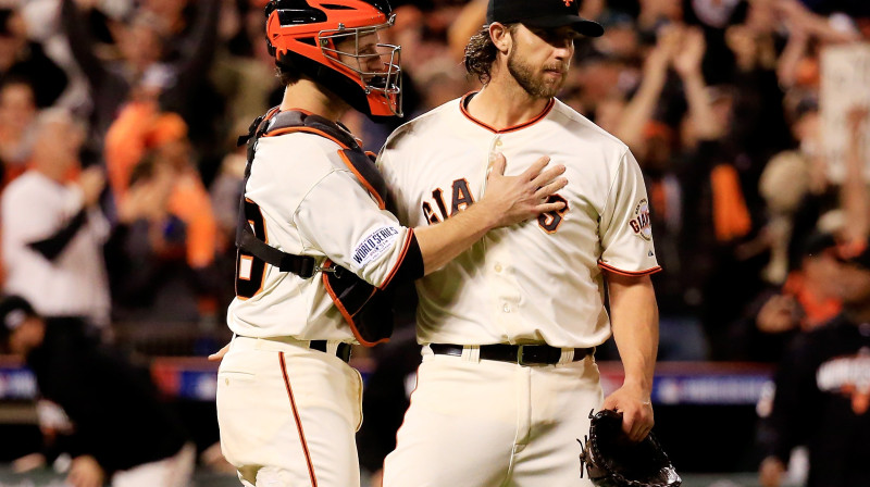 Baters Pouzijs un Medisons Bamgārners
Foto: AFP/Scanpix