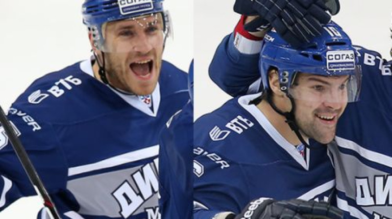 Mārtiņš Karsums un Kaspars Daugaviņš
Foto: dynamo.ru