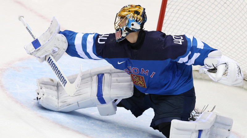 13./14. gada sezonas Vezinas balvas ieguvējs Tūka Rasks
Foto: AFP/Scanpix