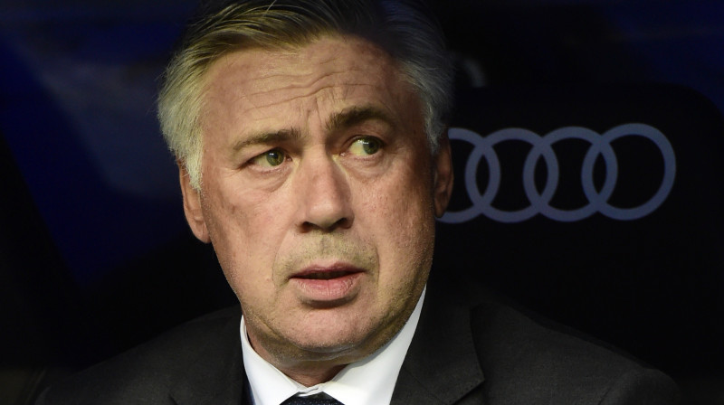 "Real" galvenais treneris Karlo Ančeloti
Foto: AFP/Scanpix