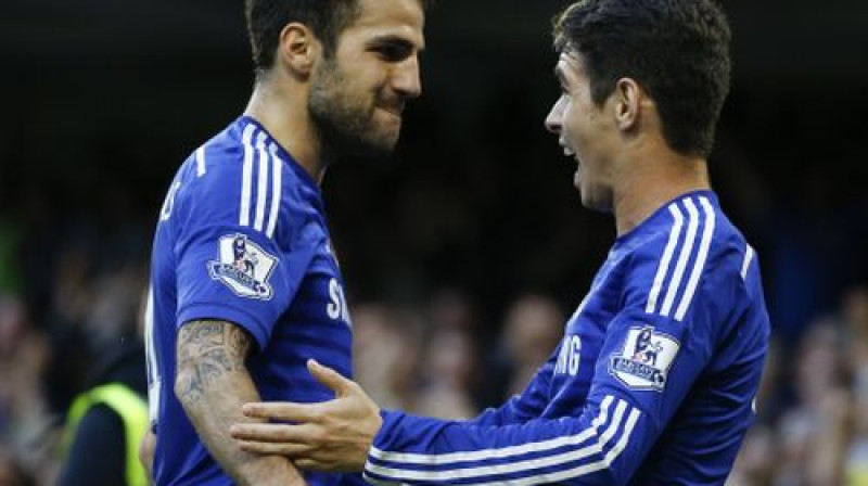 Sesks Fabregass un Oskars
Foto: AP/Scanpix