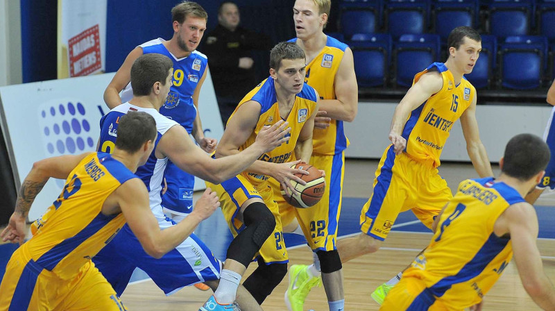 BK "Ventspils" Eirokausa skrējienu turpinās ar spēli pret grieķu PAOK
Foto: bkventspils.lv