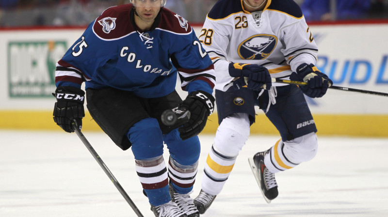 Maksims Talbots un Zemgus Girgensons
Foto: AFP/Scanpix