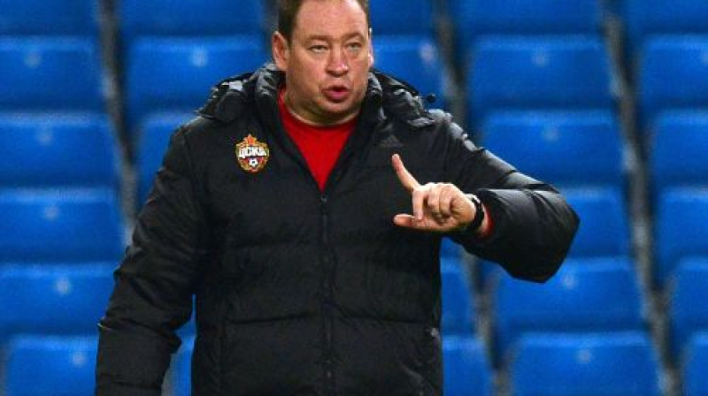 Leonīds Sluckis, CSKA galvenais treneris
Foto: AFP/Scanpix