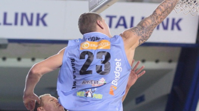 Kristers Zeidaks: 20 punkti un 14 atlēkušās bumbas pret Rakveri
Foto: Argo Luigas, www.basket.ee