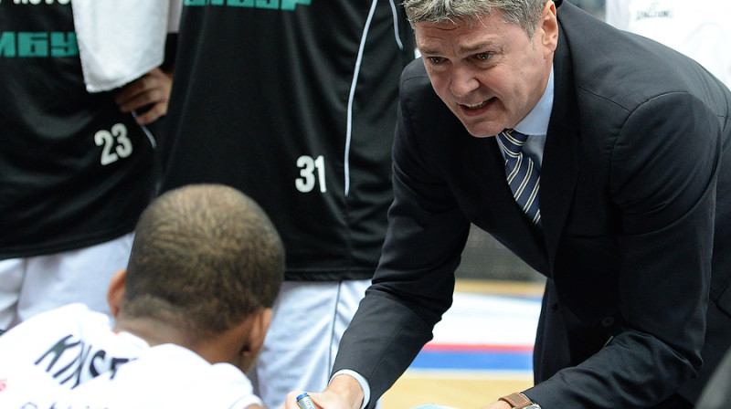 Ainars Bagatskis spēlē pret "Avtodor"
Foto: NN Basket