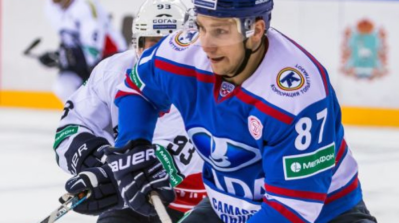 "Lada" hokejists Staņislavs Romanovs
Foto: TASS/Scanpix