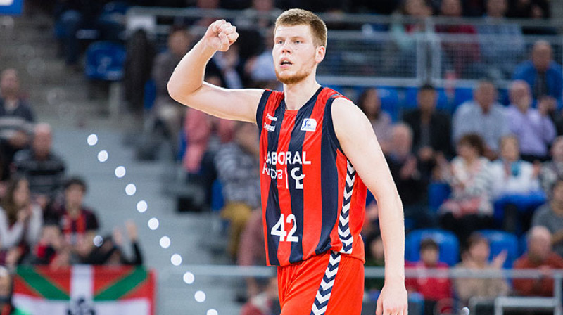 Dāvis Bertāns: četri tālmetieni otrajā Basku derbijā pēc kārtas
Foto: Baskonia
