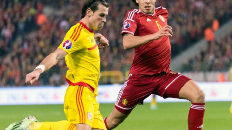Garets Beils pret Akselu Vitselu
Foto:AP/Scanpix