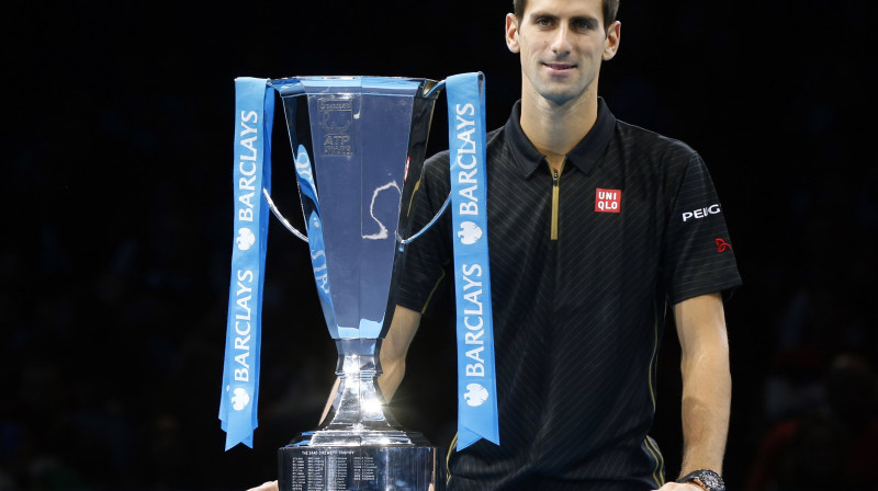 Novaks Džokovičs – četrkārtējais "ATP World Tour Finals" čempions!
Foto: Reuters/Scanpix