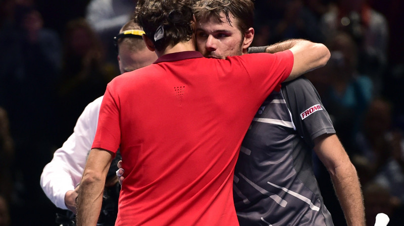 Stanam Vavrinkam ir nepilna nedēļa laika, lai savāktos Deivisa kausa finālam...
Foto: Reuters/Scanpix